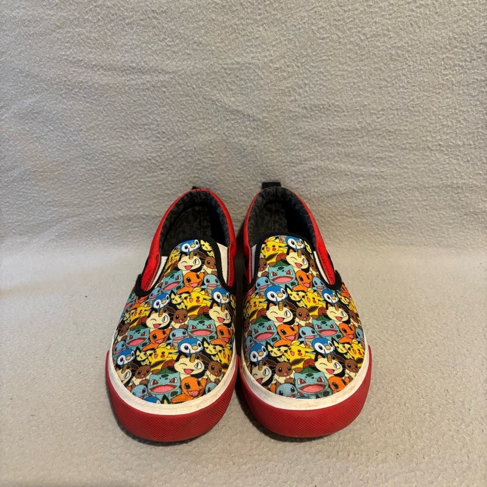 Ground Up colorful pokemon youth slip on shoes size 6 - Picture 2 of 9